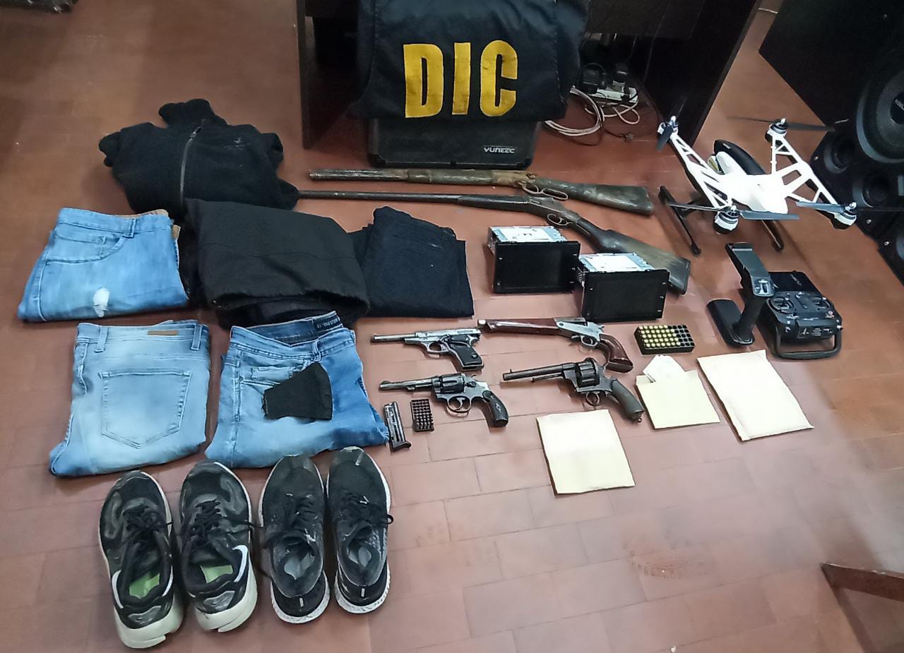 Motochorros detenidos tras allanamientos por robo de dinero a una empresa de Resistencia